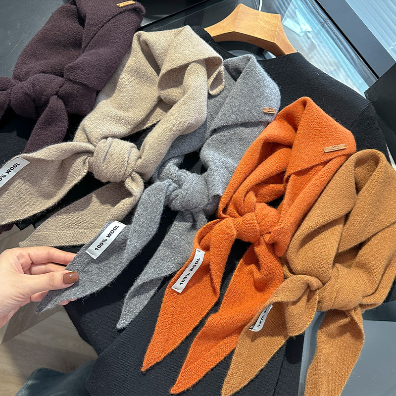 ニットスカーフ女性 100% ウール冬暖かいスカーフ明るいソ - Cashmere Pashmina Wrap のレビューと価格