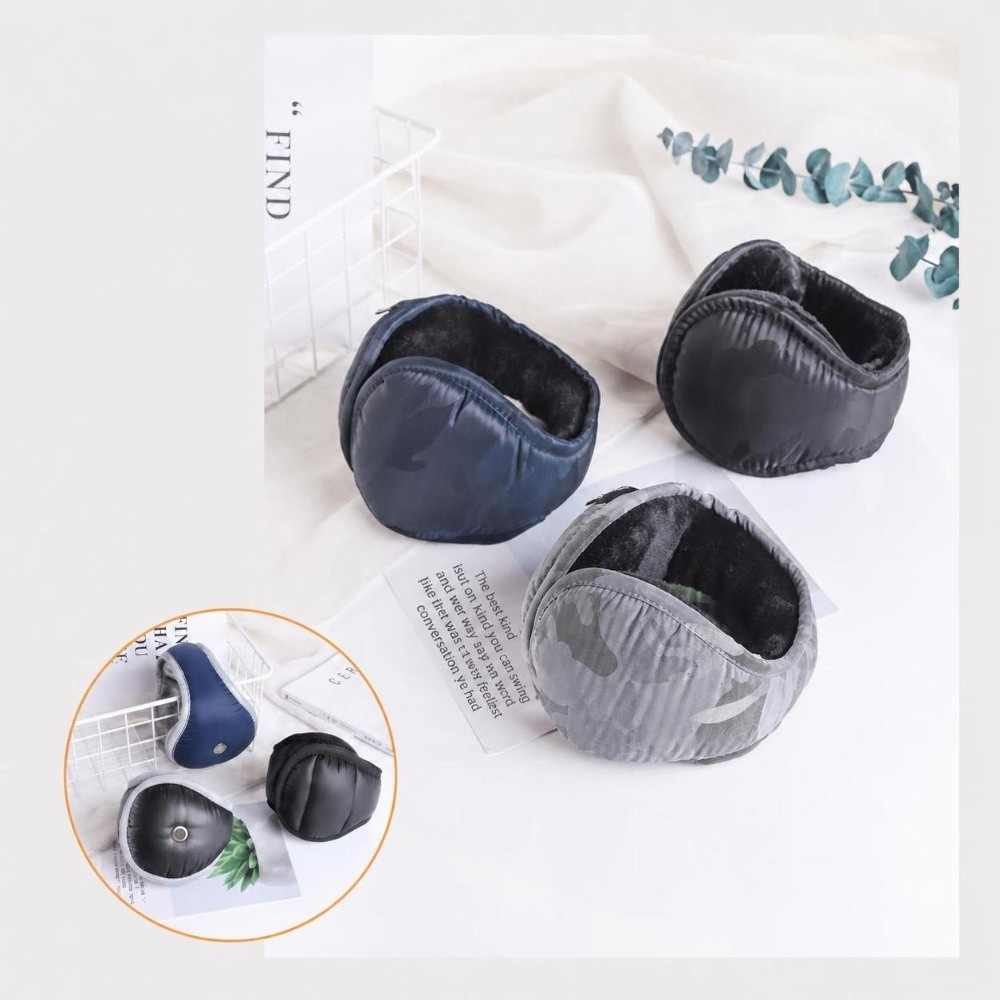 防風冬用サーマルイヤーマフ厚い裏地ソフト折りたたみ式イヤーウ - Earmuffs Foldable のレビューと価格