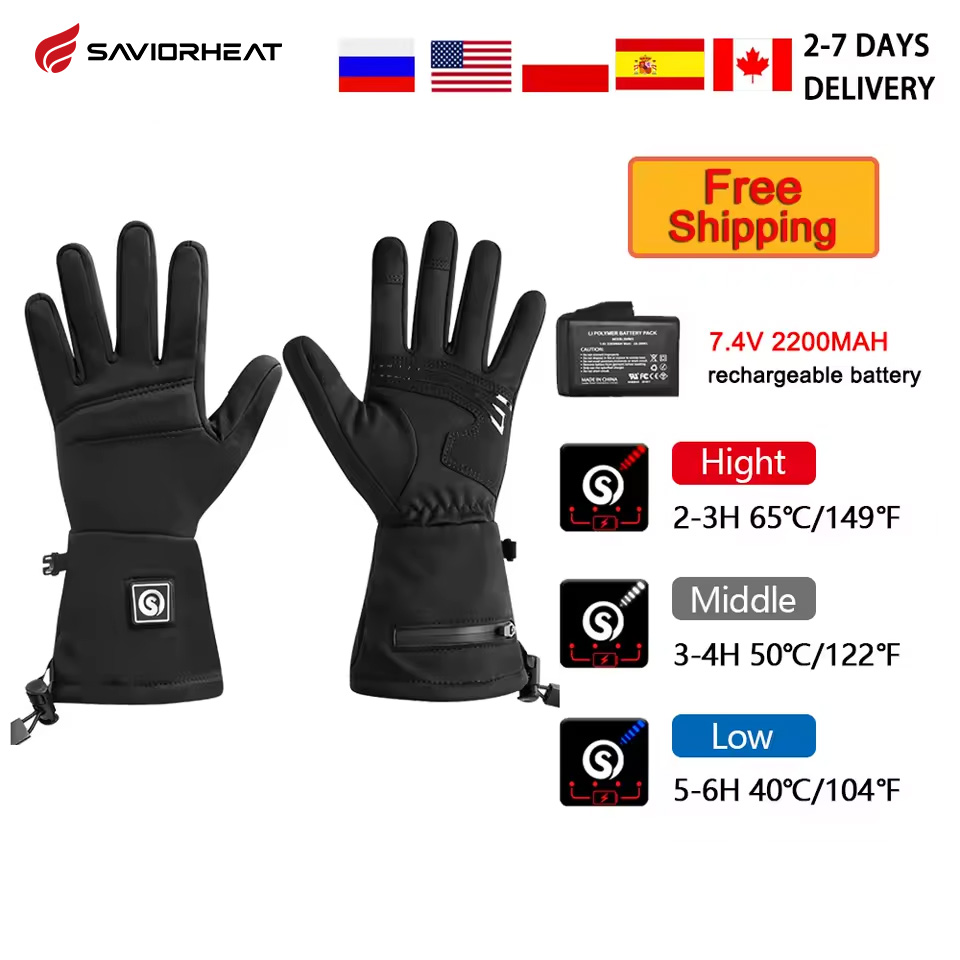 電動モーターサイクルグローブ,スノーグローブ,Deer-S1 - Touch Screen Gloves のレビューと価格