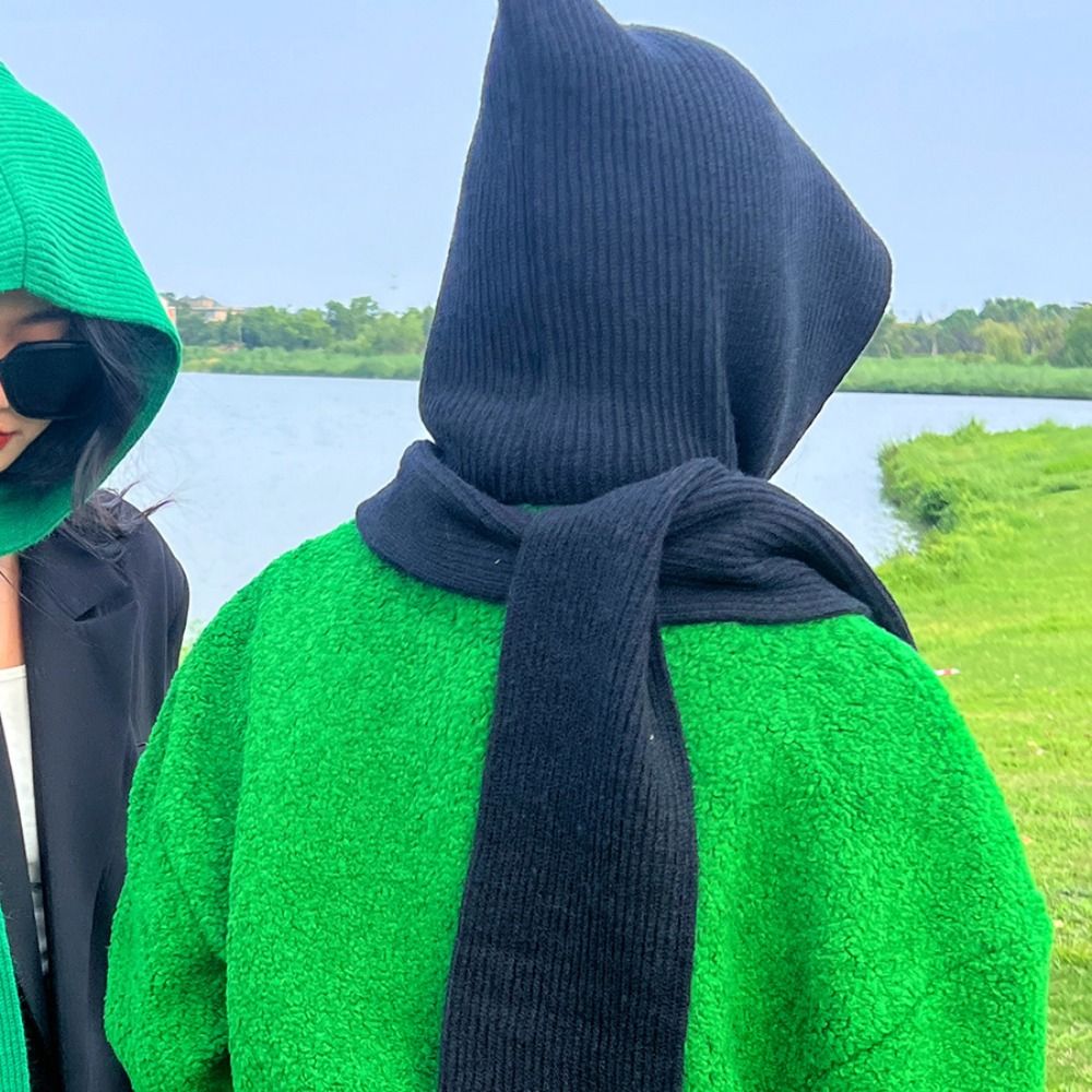 ファッション性の高いプルオーバーハット、ニット帽、耳あて付き - Knit Beanie Hat Warm のレビューと価格
