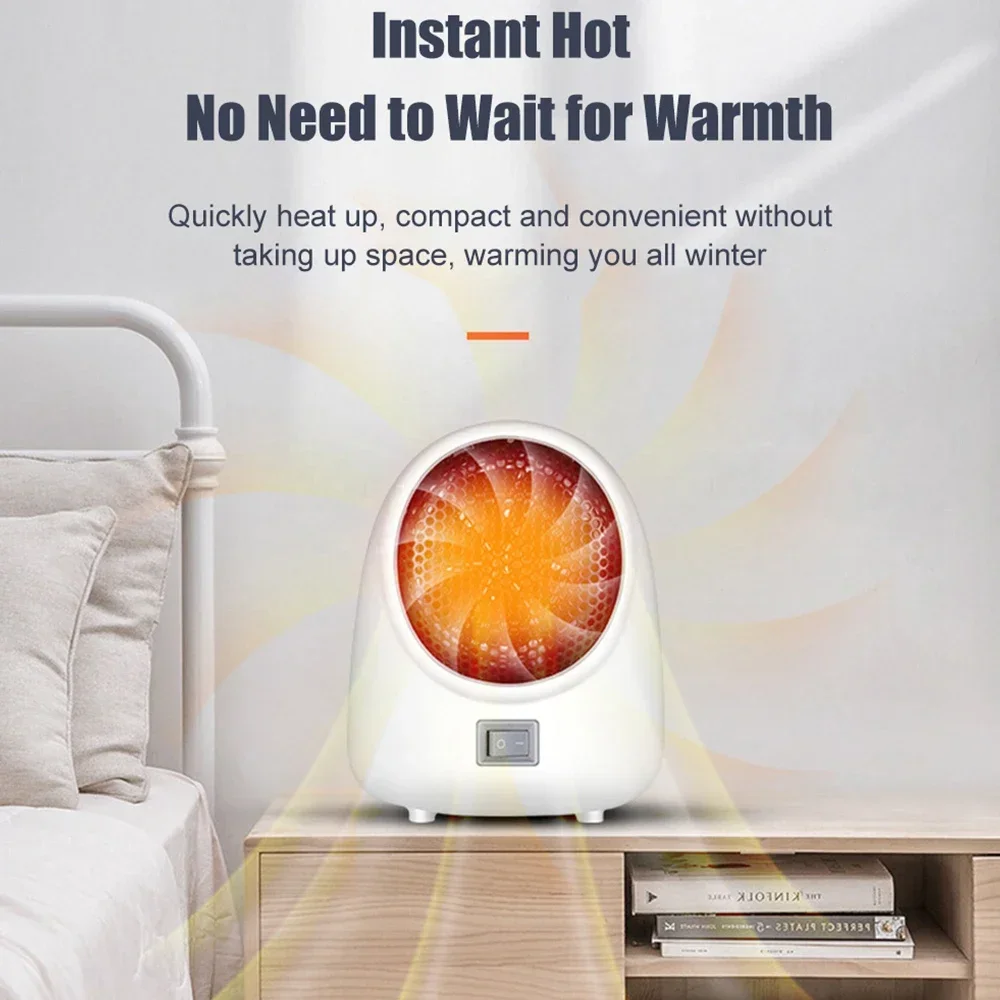 220Vホットファンヒーター ミニ電気ヒーター デスクトップ - Hand Warmer Electric のレビューと価格