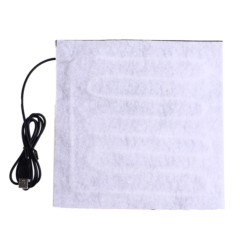 電気ヒーターパッド 22x22cm 5V USB ペットウォ - Hand Warmer Electric のレビューと価格