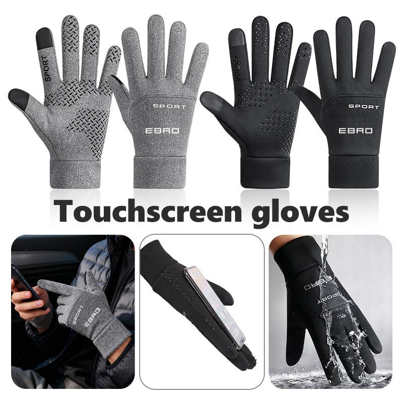 防水冬用暖かい手袋サーマルフィンガータッチスクリーン手袋 E - Touch Screen Gloves のレビューと価格