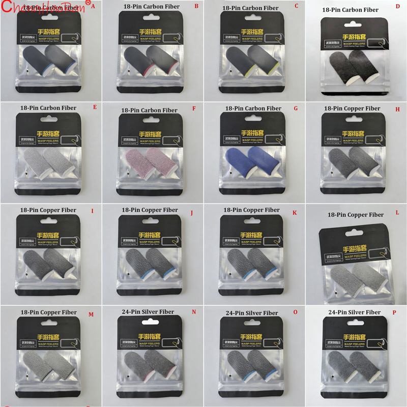 2/5/10 セット 18/24 ピンシルバー/銅/カーボン - Touch Screen Gloves のレビューと価格