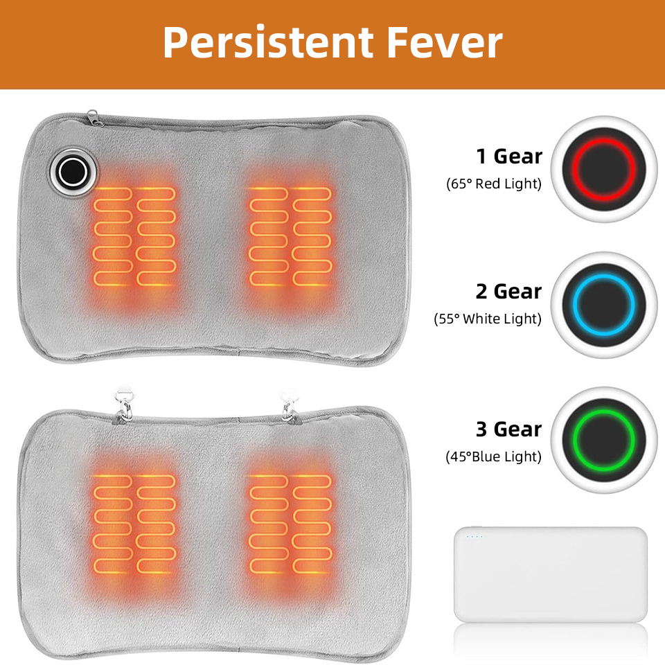電気式ハンドウォーマー、USB充電式、温熱機能付きハンドピロ - Hand Warmer Electric のレビューと価格